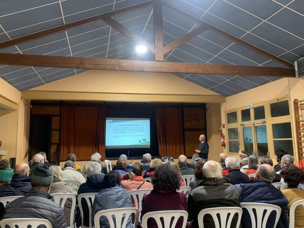 Photo de la conférence du 22 janvier 2025