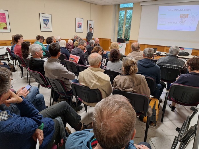 Photo de la conférence d'Antoine Triboulet
